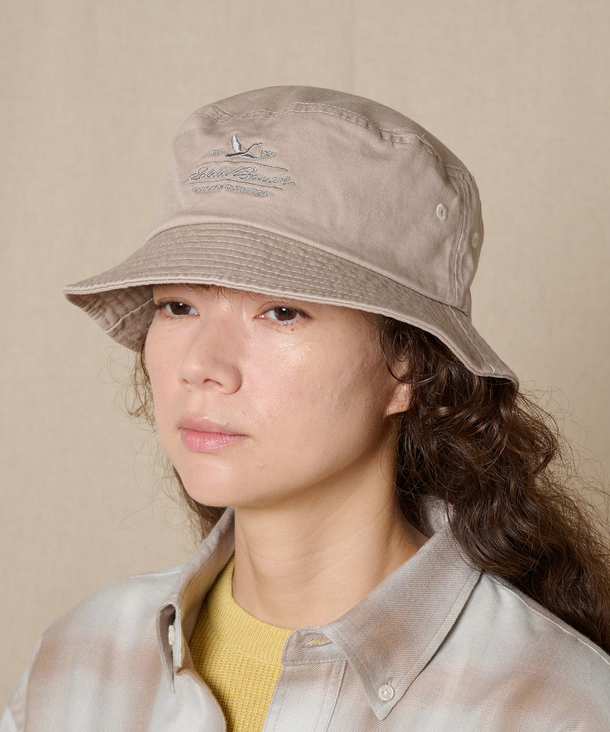 【通常配送】クラシックロゴツイルバケットハット/CLASSIC LOGO TWILL BUCKET HAT