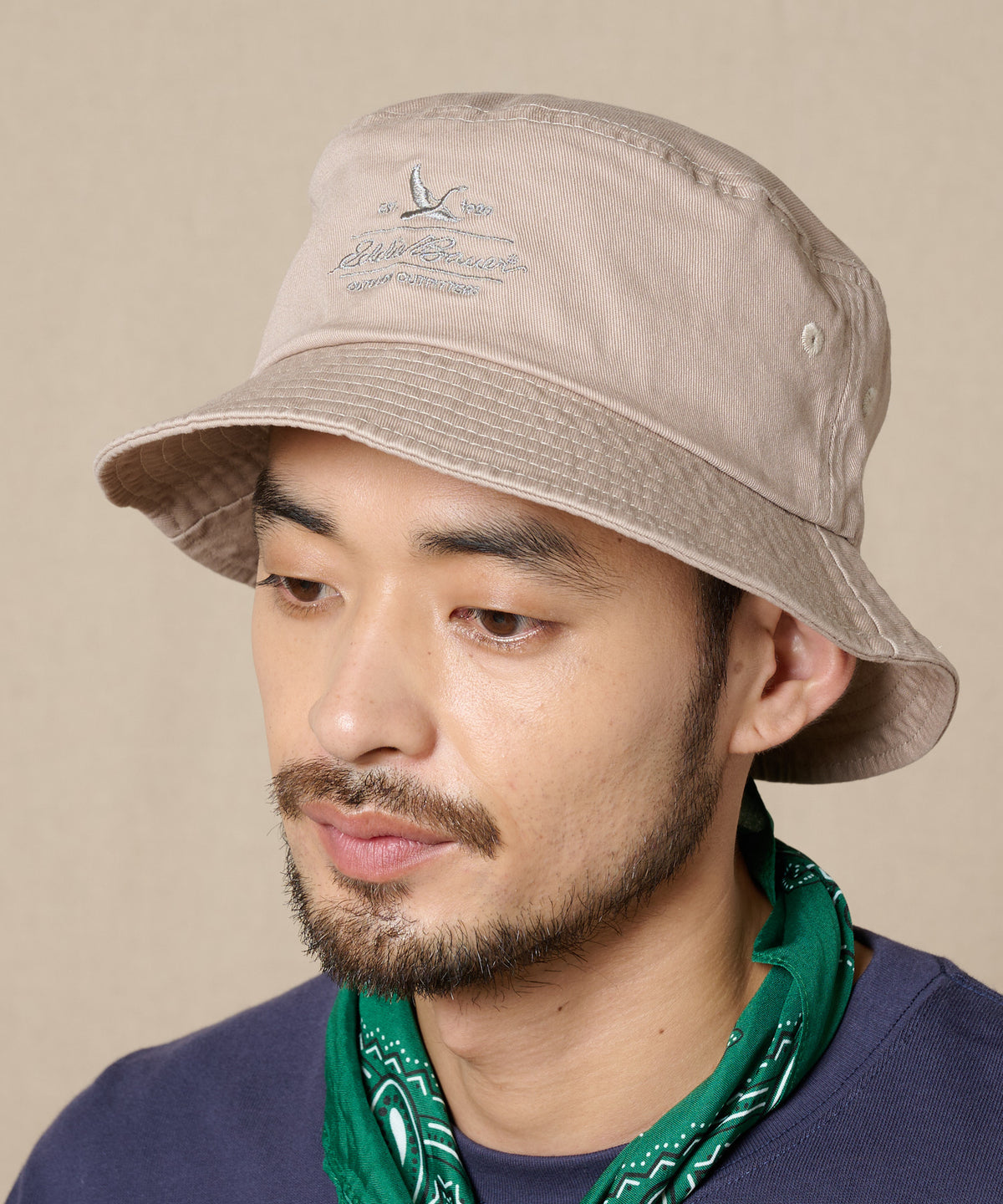 【通常配送】クラシックロゴツイルバケットハット/CLASSIC LOGO TWILL BUCKET HAT