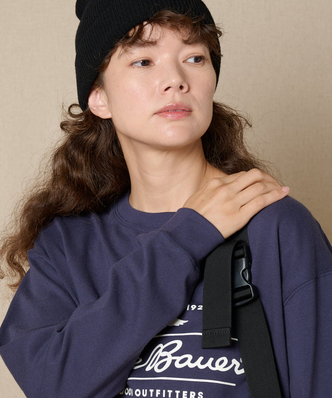 クラシックロゴプリント長袖Tシャツ/CLASSIC LOGO PRINT L/S TEE