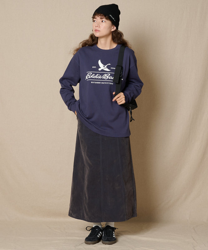 クラシックロゴプリント長袖Tシャツ/CLASSIC LOGO PRINT L/S TEE