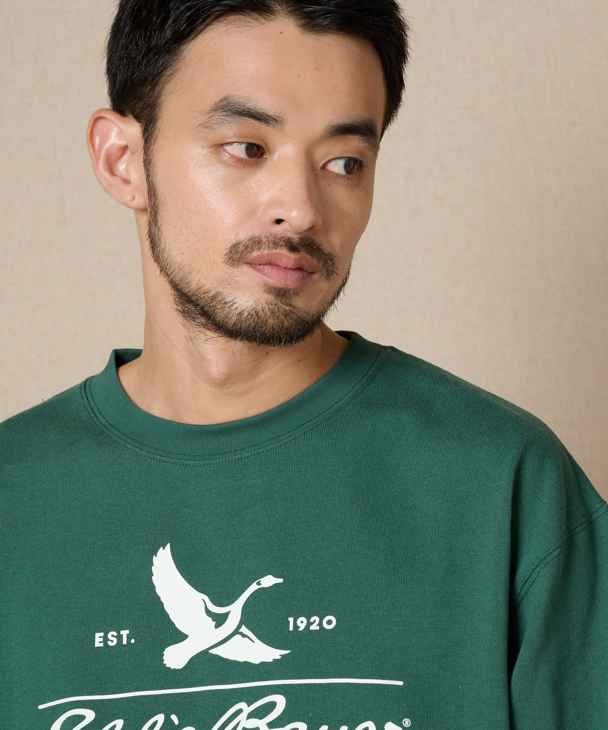 クラシックロゴプリント長袖Tシャツ/CLASSIC LOGO PRINT L/S TEE