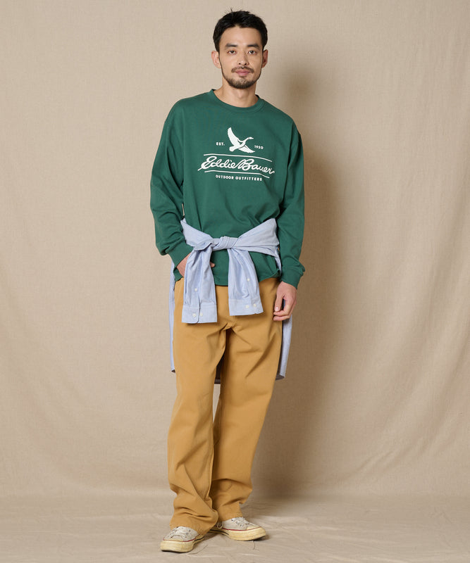 クラシックロゴプリント長袖Tシャツ/CLASSIC LOGO PRINT L/S TEE
