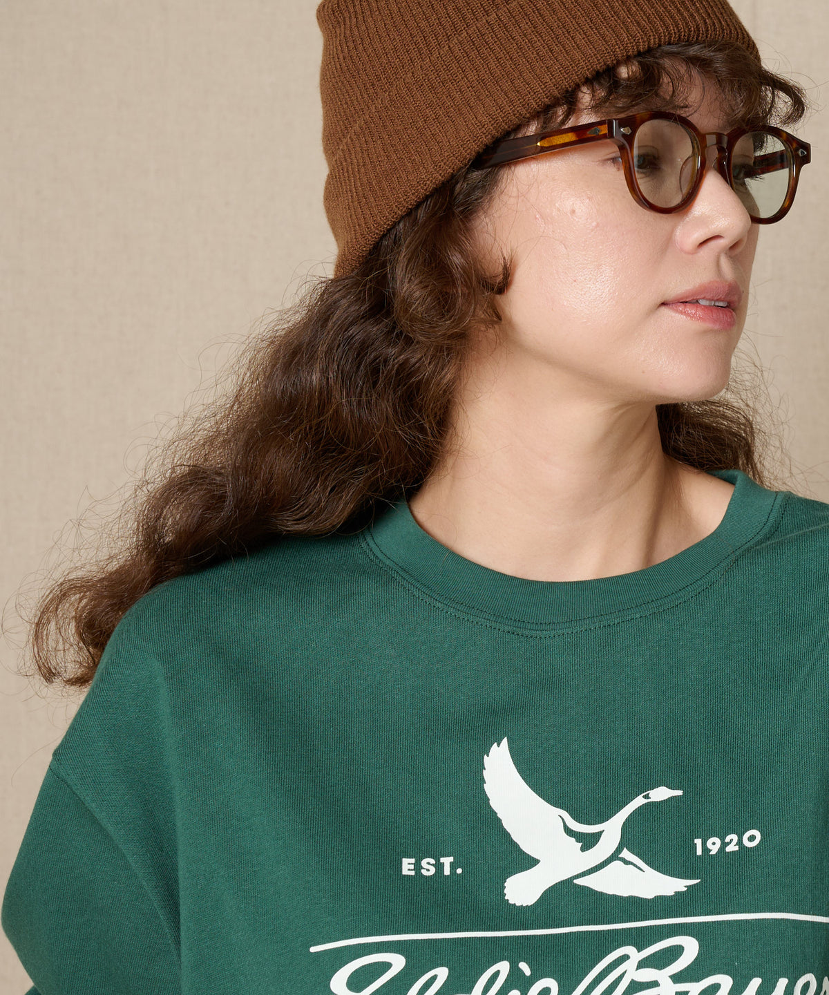 クラシックロゴプリント長袖Tシャツ/CLASSIC LOGO PRINT L/S TEE