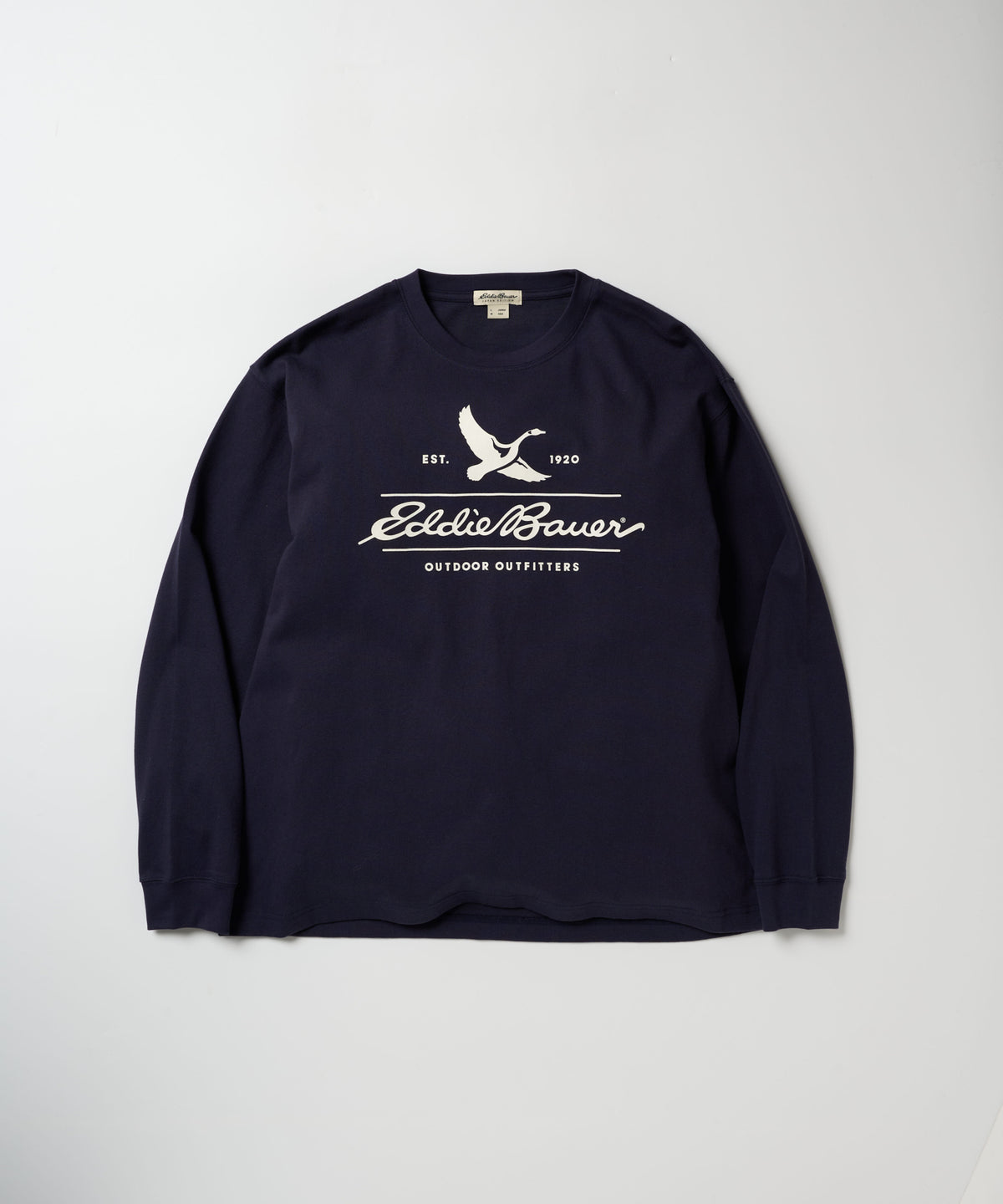 クラシックロゴプリント長袖Tシャツ/CLASSIC LOGO PRINT L/S TEE