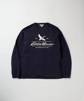 クラシックロゴプリント長袖Tシャツ/CLASSIC LOGO PRINT L/S TEE