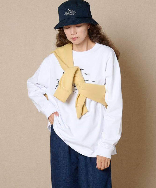 クラシックロゴプリント長袖Tシャツ/CLASSIC LOGO PRINT L/S TEE
