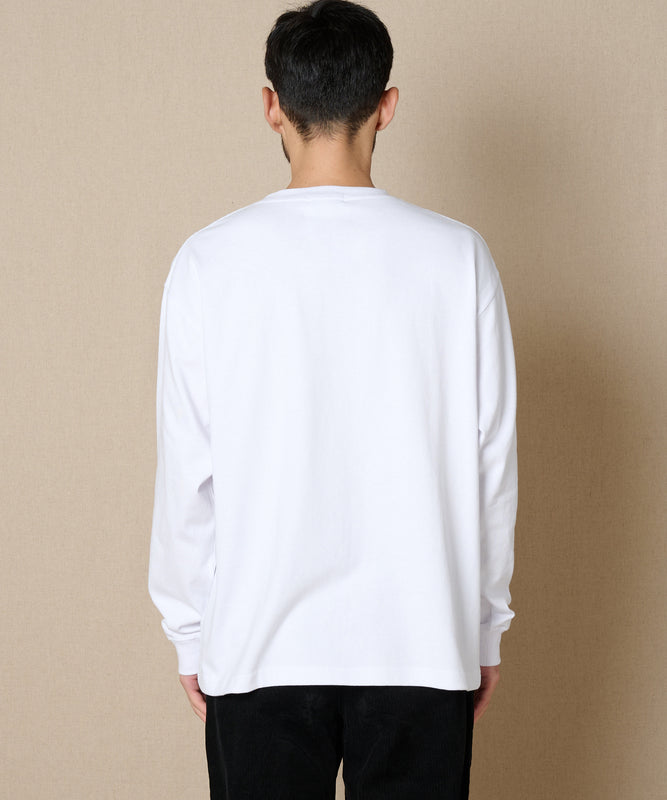 クラシックロゴプリント長袖Tシャツ/CLASSIC LOGO PRINT L/S TEE