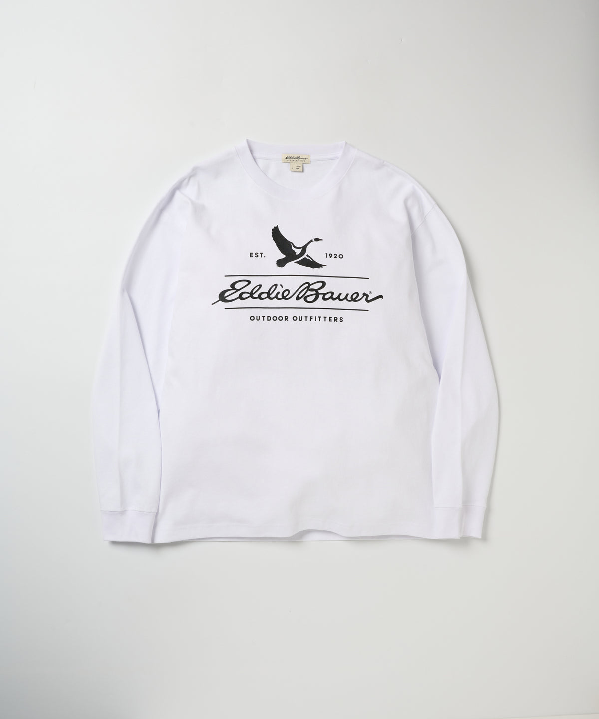 クラシックロゴプリント長袖Tシャツ/CLASSIC LOGO PRINT L/S TEE
