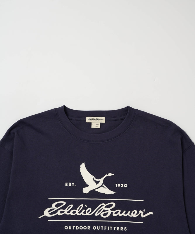 クラシックロゴプリント長袖Tシャツ/CLASSIC LOGO PRINT L/S TEE