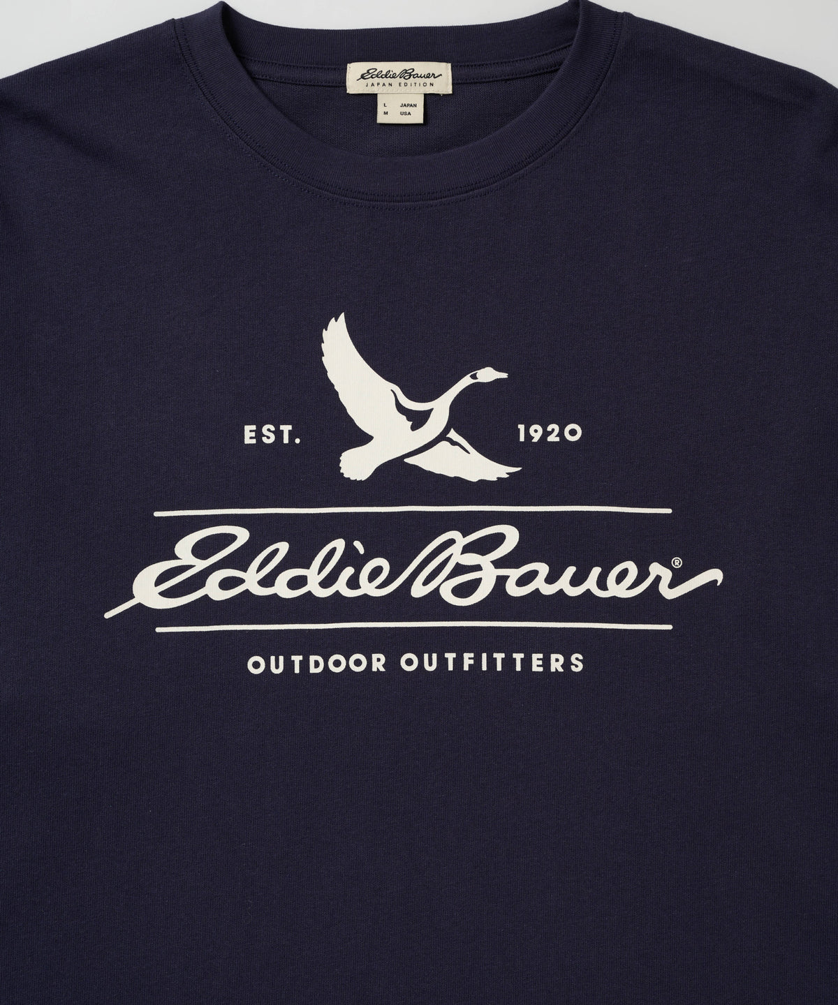 クラシックロゴプリント長袖Tシャツ/CLASSIC LOGO PRINT L/S TEE