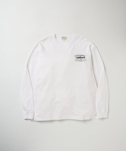 プリント長袖Tシャツ/PRINT L/S TEE