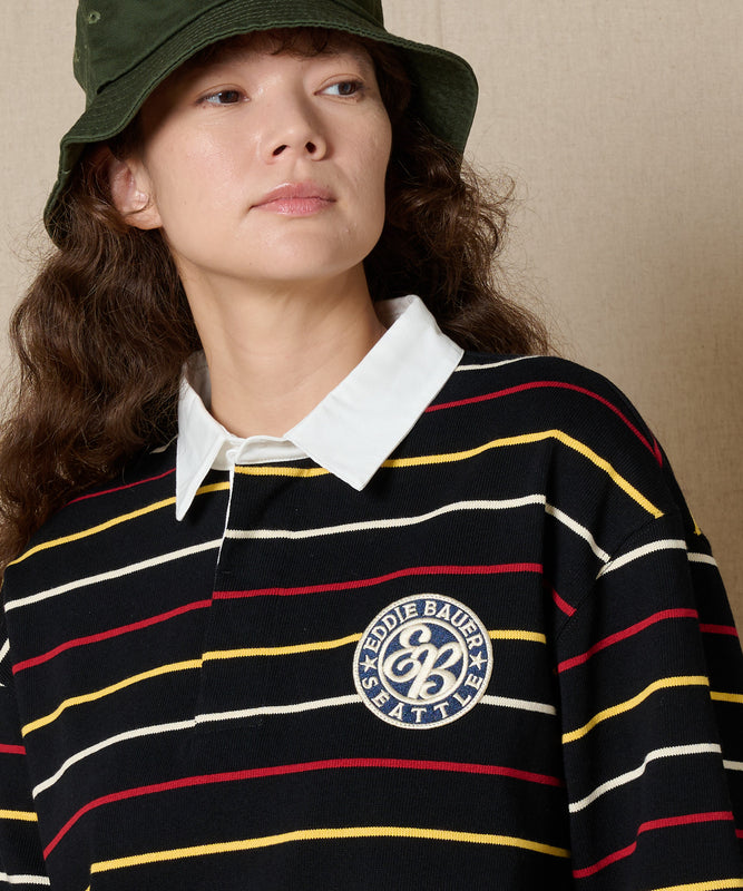 EB　エンブレムラグビーシャツ/EB EMBLEM RUGBY SHIRTS