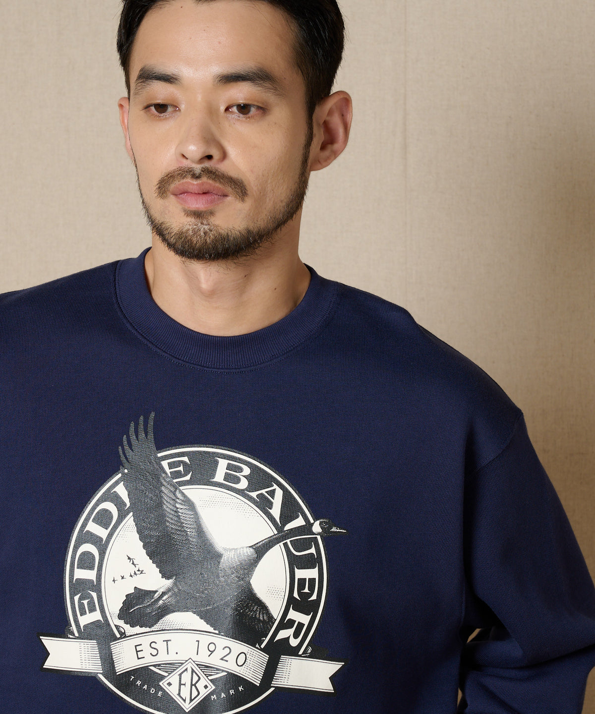 グースロゴ クルースウェット/GOOSE LOGO CREW SWEAT