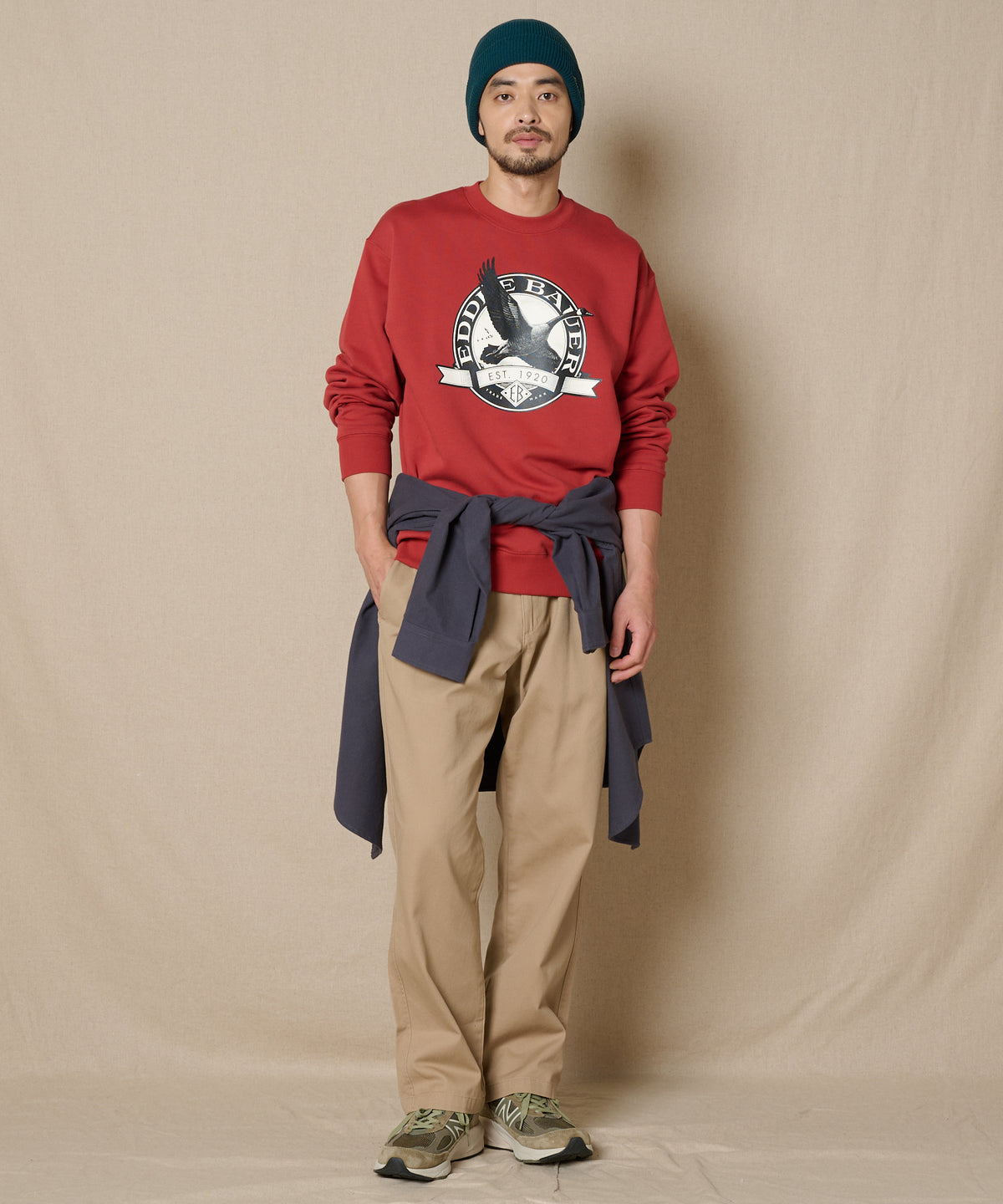 グースロゴ クルースウェット/GOOSE LOGO CREW SWEAT