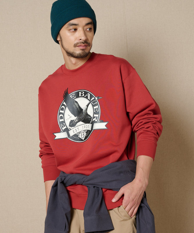 グースロゴ クルースウェット/GOOSE LOGO CREW SWEAT