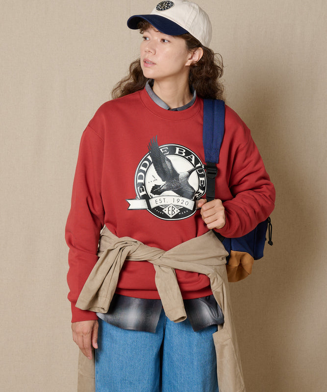グースロゴ クルースウェット/GOOSE LOGO CREW SWEAT