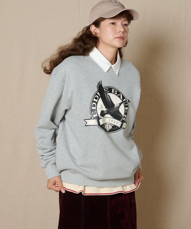 グースロゴ クルースウェット/GOOSE LOGO CREW SWEAT