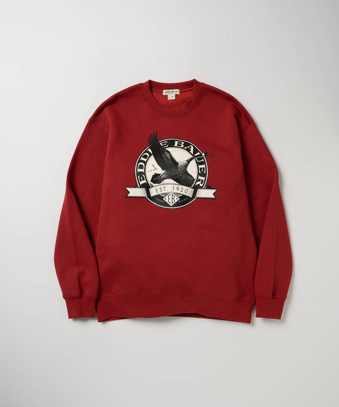 グースロゴ クルースウェット/GOOSE LOGO CREW SWEAT