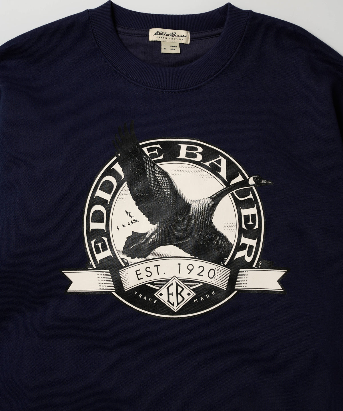 グースロゴ クルースウェット/GOOSE LOGO CREW SWEAT