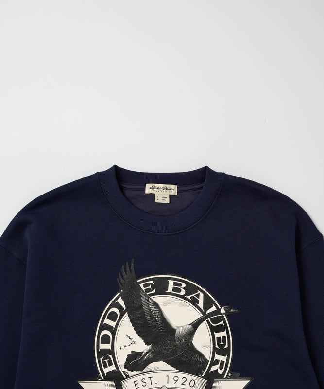 グースロゴ クルースウェット/GOOSE LOGO CREW SWEAT