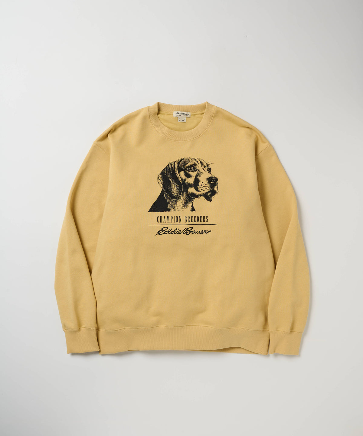 ドッグプリント クルースウェット/DOG PRINT CREW SWEAT