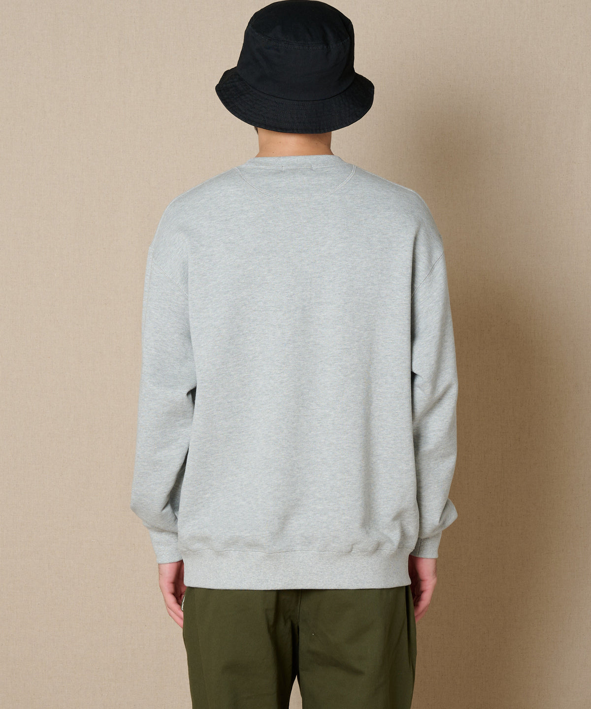 ドッグプリント クルースウェット/DOG PRINT CREW SWEAT