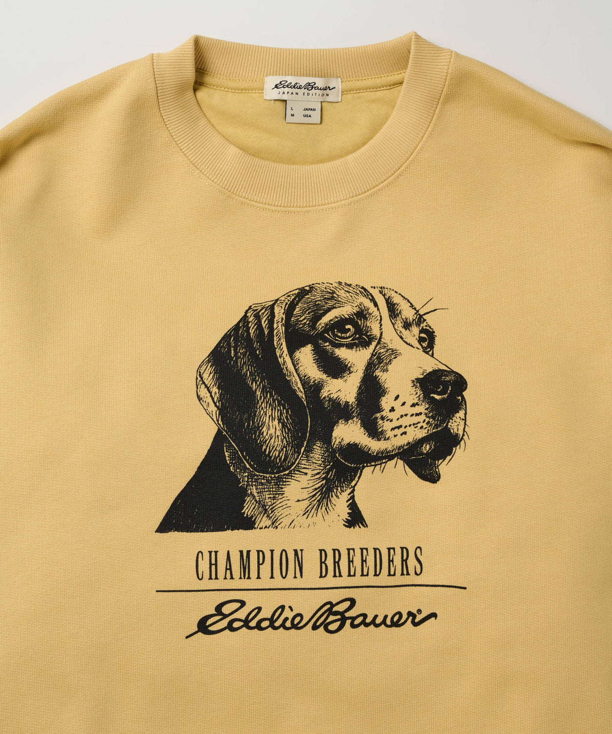 ドッグプリント クルースウェット/DOG PRINT CREW SWEAT