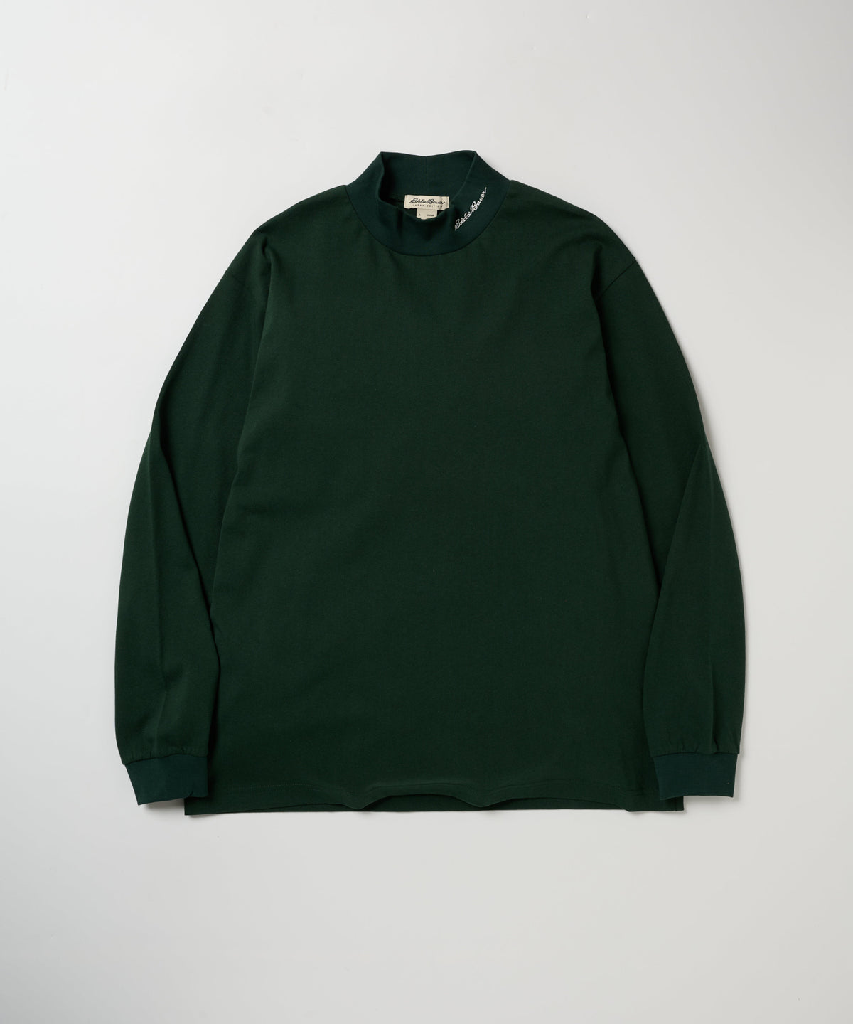 【通常配送】モックネック長袖Tシャツ/MOCK NECK LS TEE
