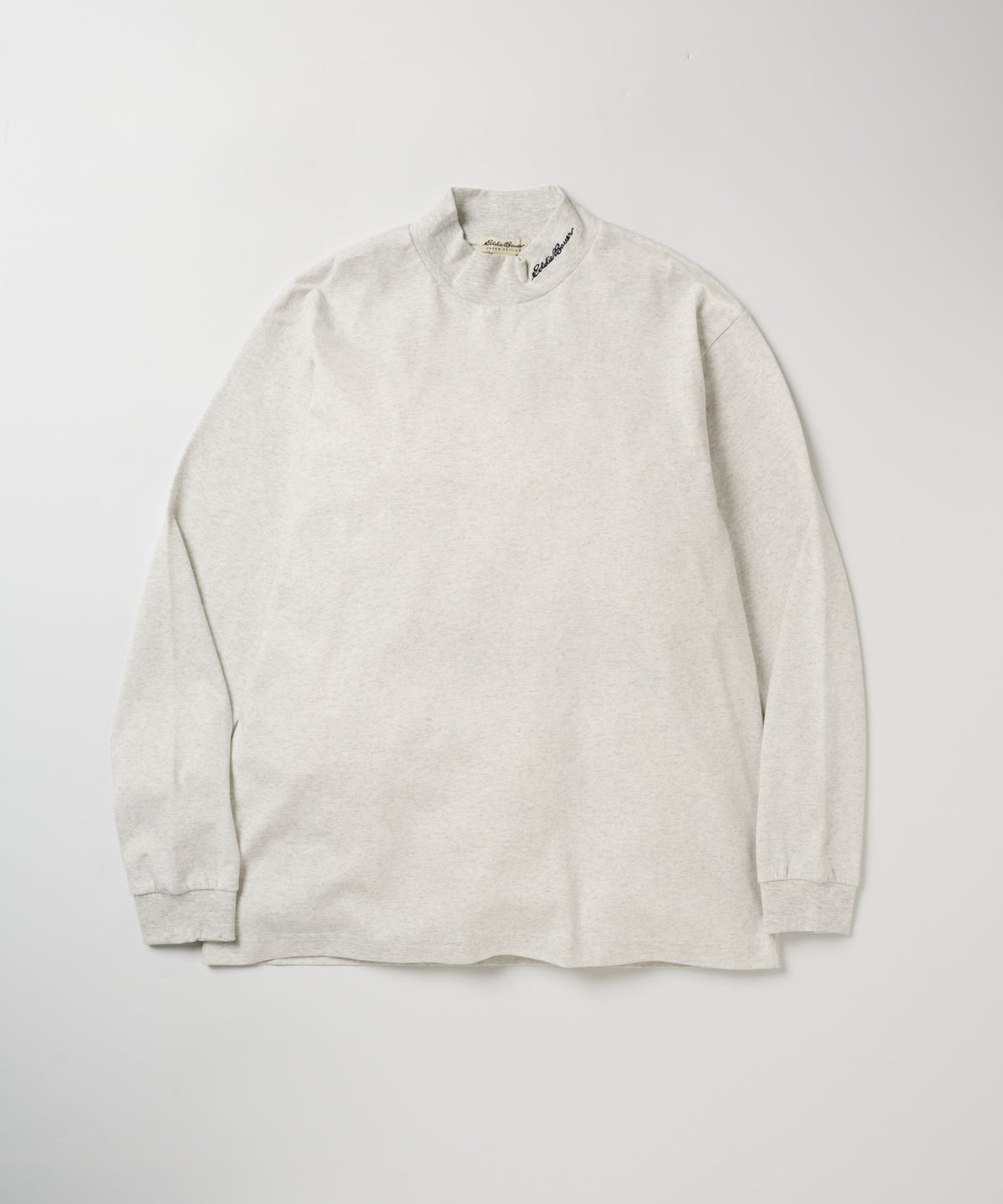 【通常配送】モックネック長袖Tシャツ/MOCK NECK LS TEE