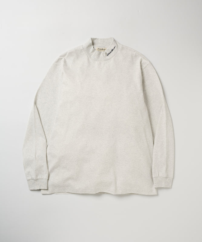 【通常配送】モックネック長袖Tシャツ/MOCK NECK LS TEE