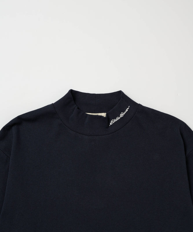 【通常配送】モックネック長袖Tシャツ/MOCK NECK LS TEE
