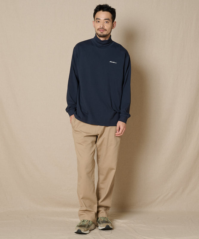 【通常配送】タートルネック長袖Tシャツ/TURTLE NECK LS TEE