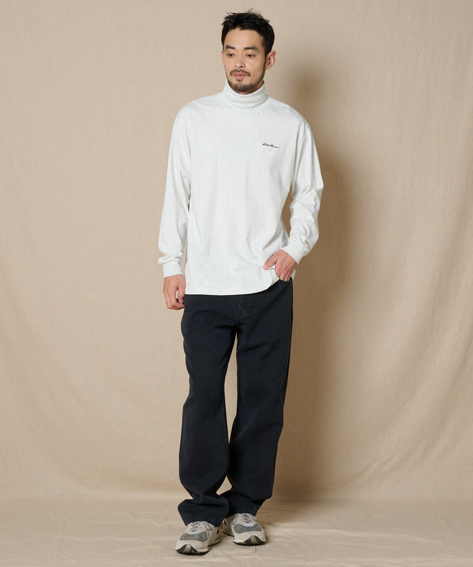 【通常配送】タートルネック長袖Tシャツ/TURTLE NECK LS TEE