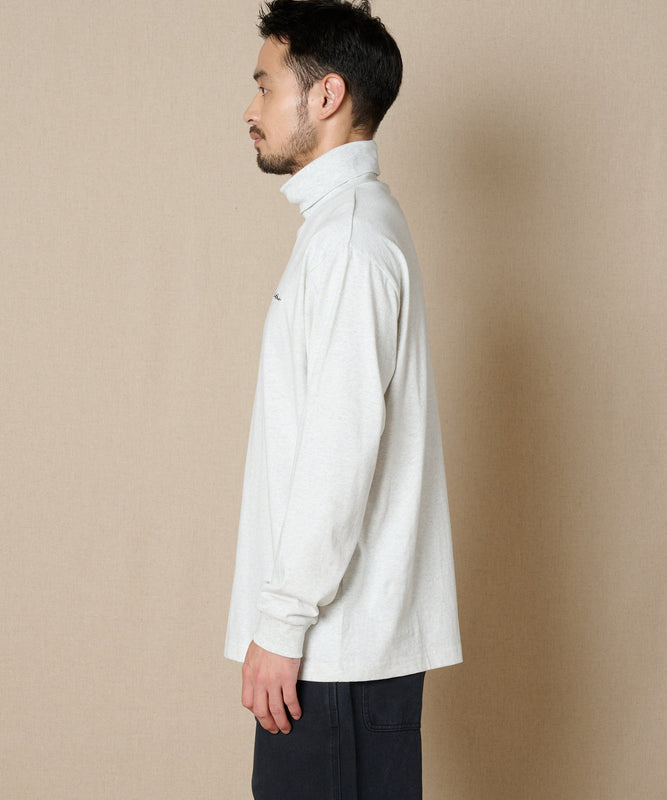 【通常配送】タートルネック長袖Tシャツ/TURTLE NECK LS TEE