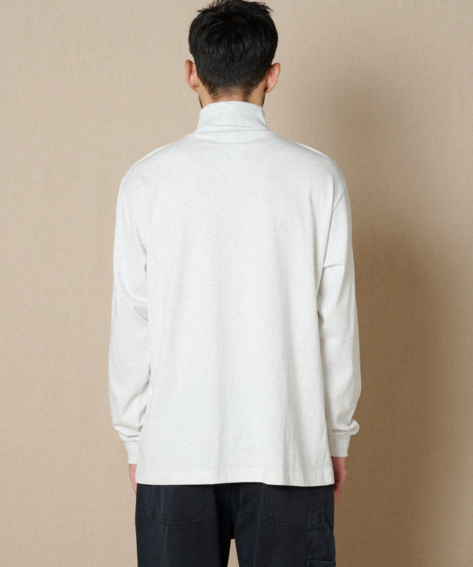 【通常配送】タートルネック長袖Tシャツ/TURTLE NECK LS TEE