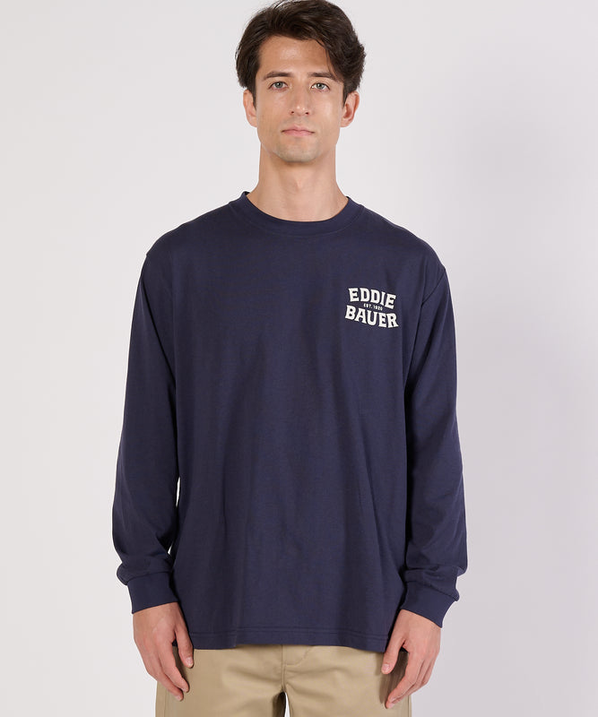 グラフィック長袖Tシャツ/GRAPHIC LS TEE