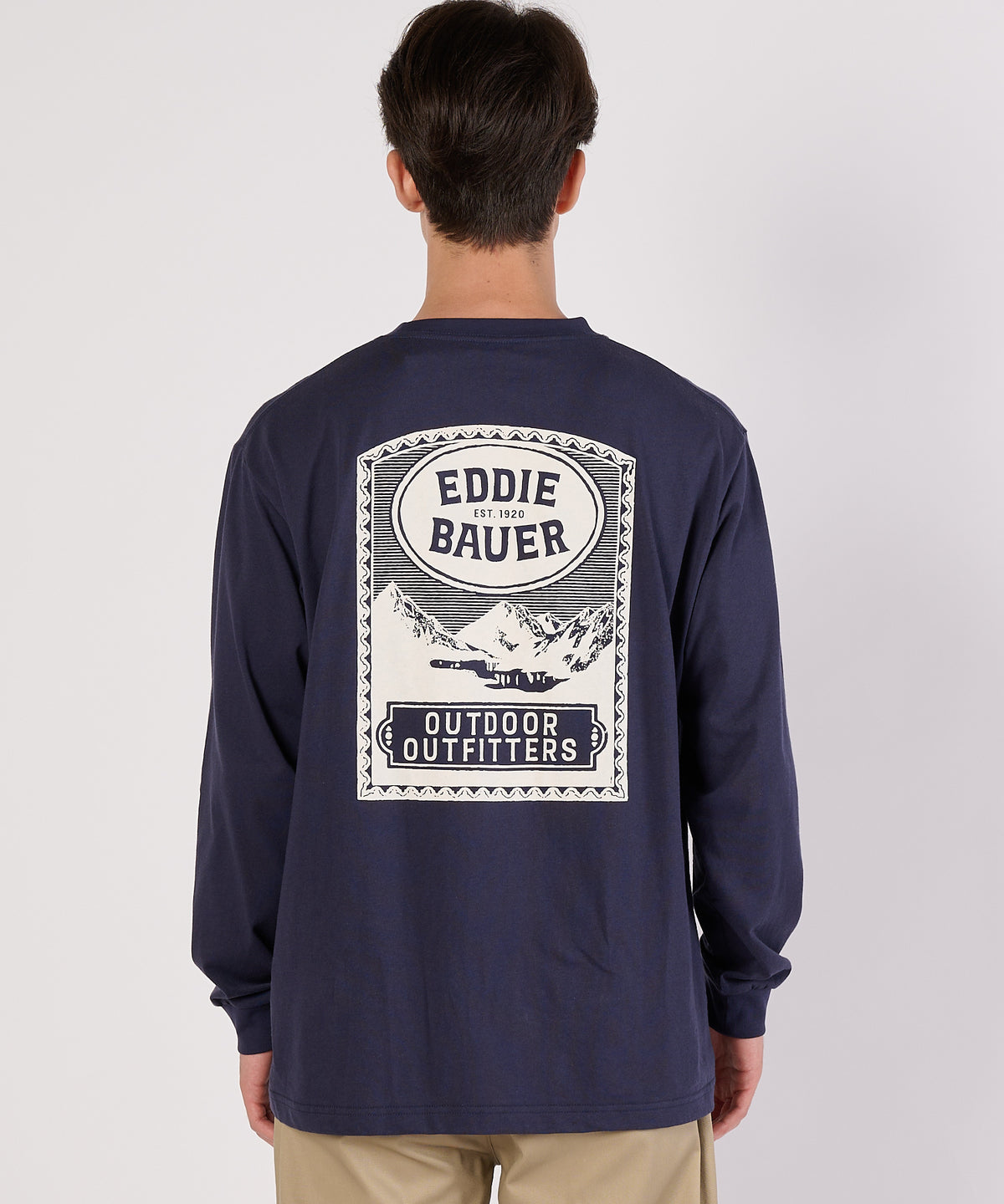 グラフィック長袖Tシャツ/GRAPHIC LS TEE