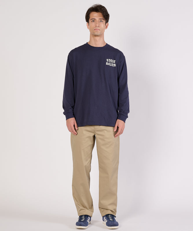グラフィック長袖Tシャツ/GRAPHIC LS TEE