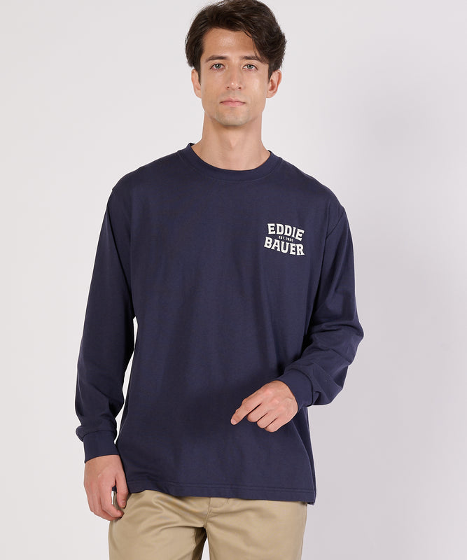 グラフィック長袖Tシャツ/GRAPHIC LS TEE