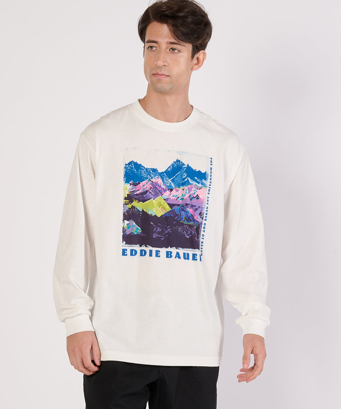 グラフィック長袖Tシャツ/GRAPHIC LS TEE