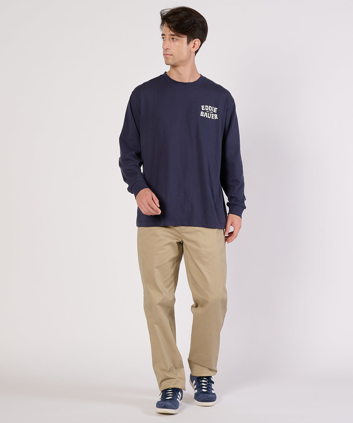 グラフィック長袖Tシャツ/GRAPHIC LS TEE