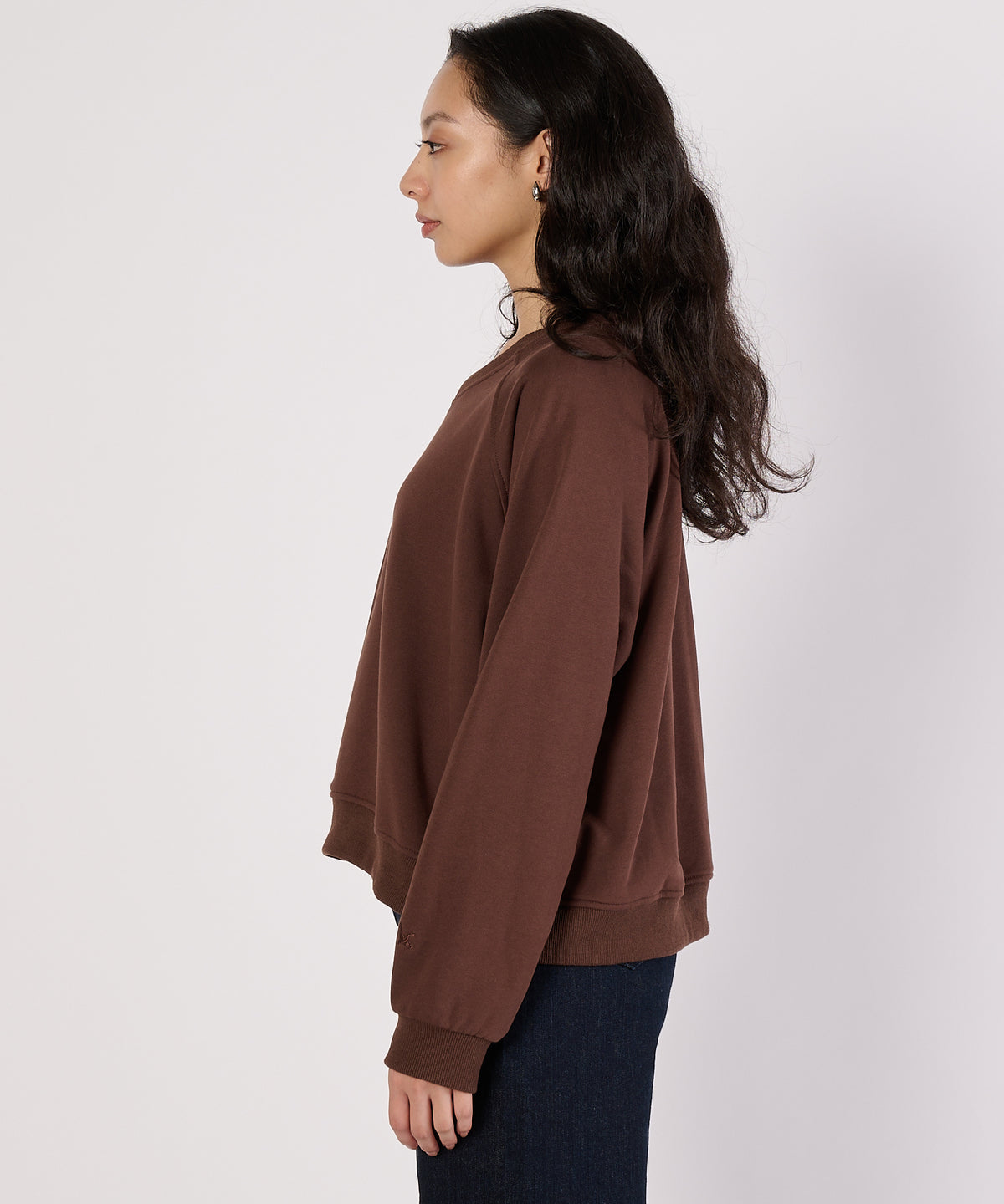 リラックスフィット長袖Vネックプルオーバー/RELAX FIT LS V-NECK PULLOVER