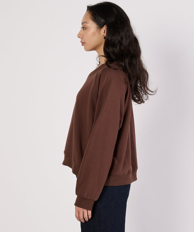 リラックスフィット長袖Vネックプルオーバー/RELAX FIT LS V-NECK PULLOVER