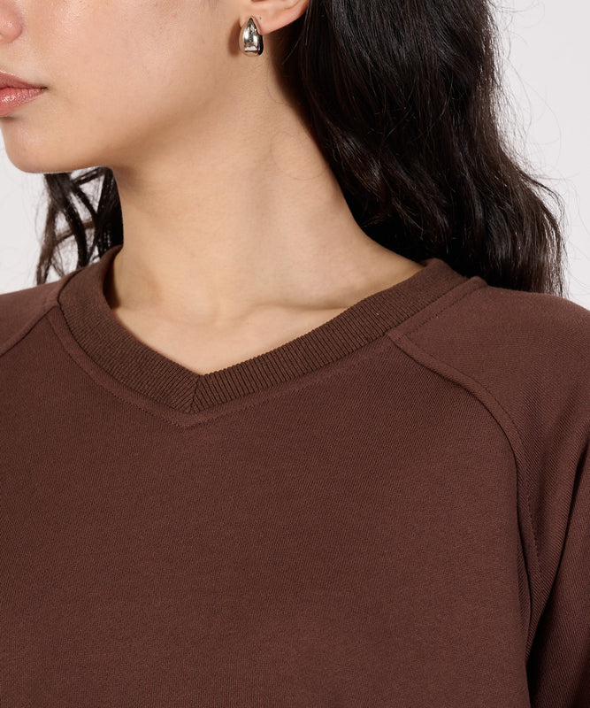 リラックスフィット長袖Vネックプルオーバー/RELAX FIT LS V-NECK PULLOVER