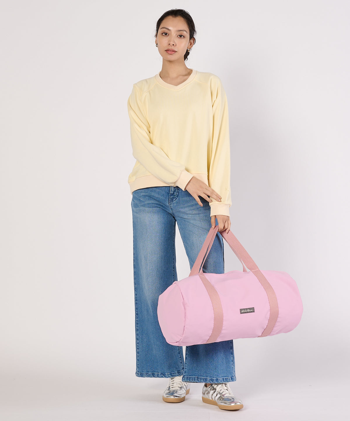 リラックスフィット長袖Vネックプルオーバー/RELAX FIT LS V-NECK PULLOVER