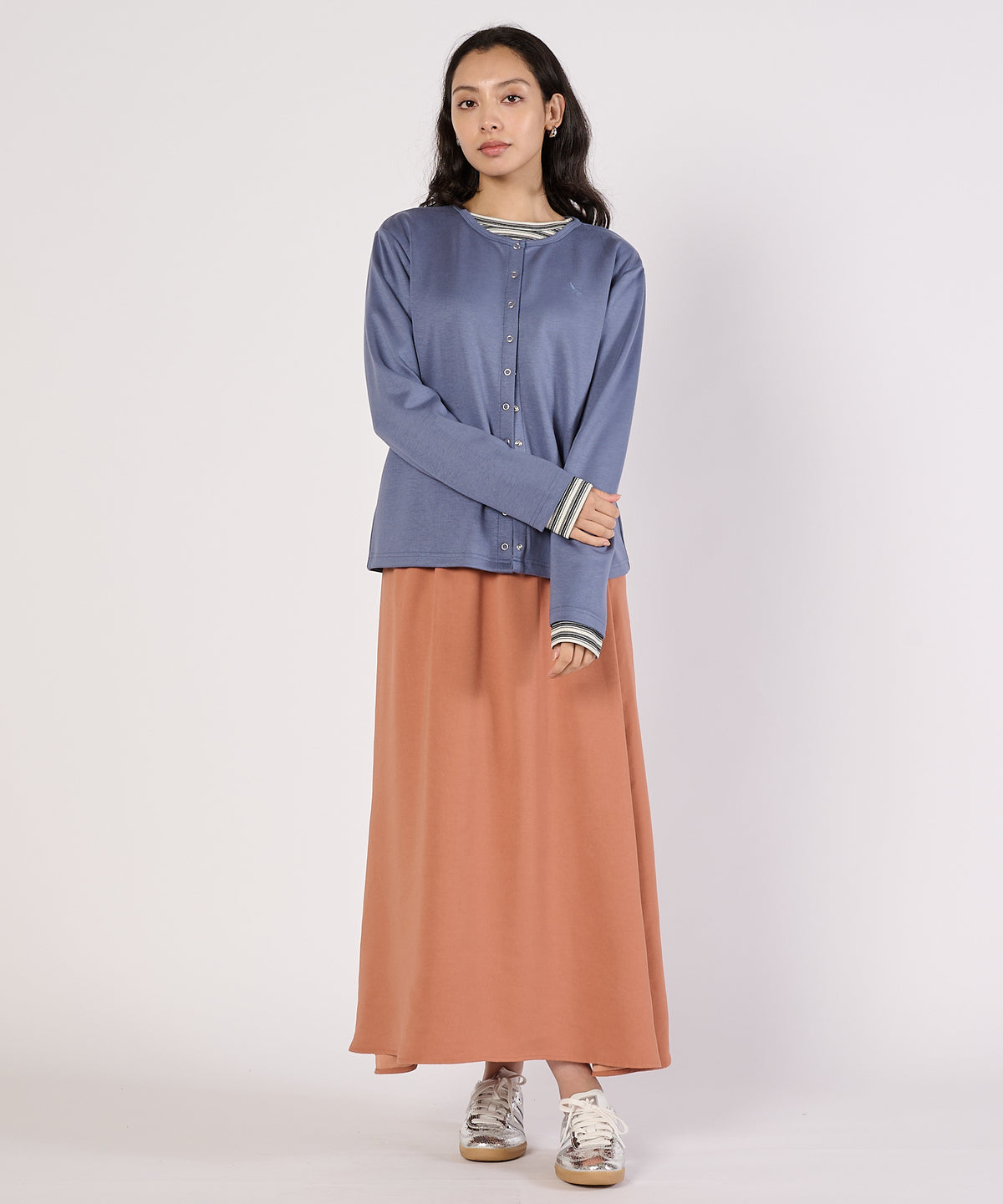 スナップカーディガン/SNAP CARDIGAN
