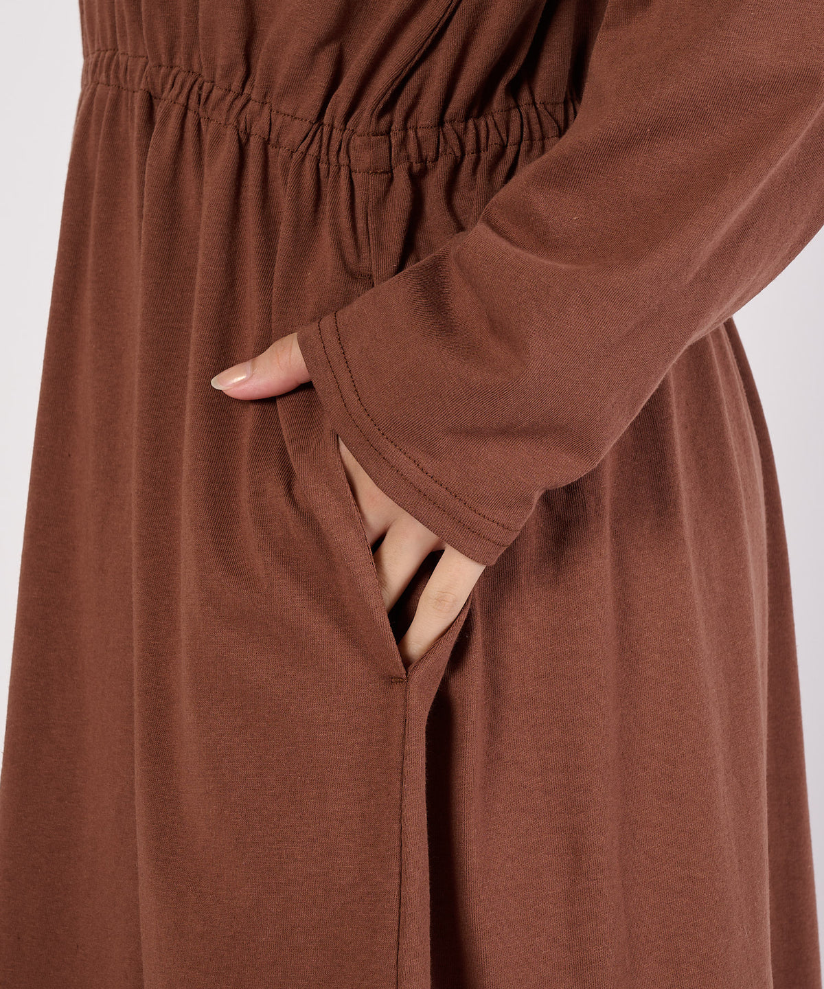 【通常配送】リラックスジャージーワンピース/RELAX JERSEY DRESS