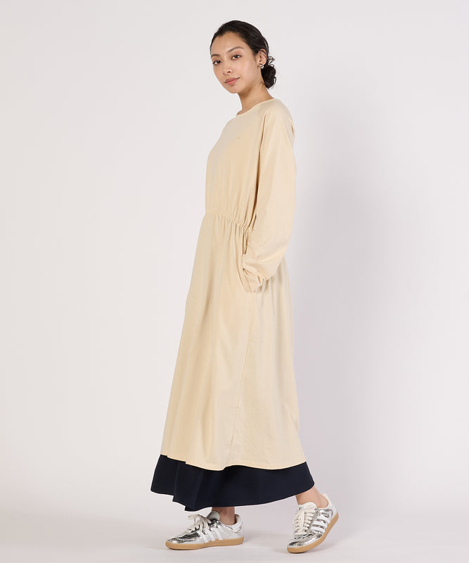 【通常配送】リラックスジャージーワンピース/RELAX JERSEY DRESS