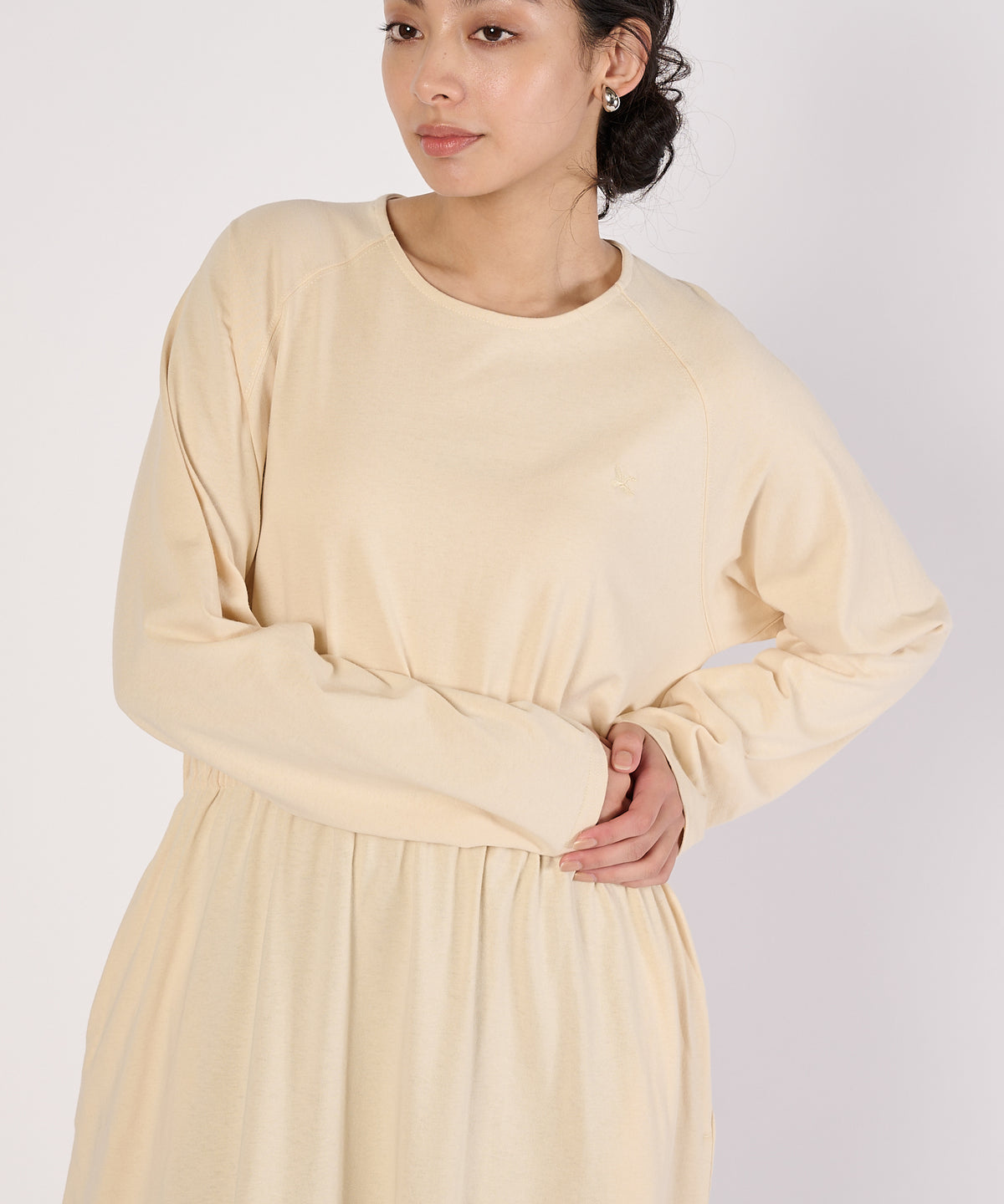 【通常配送】リラックスジャージーワンピース/RELAX JERSEY DRESS