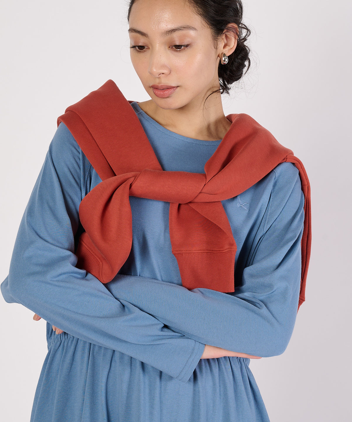 【通常配送】リラックスジャージーワンピース/RELAX JERSEY DRESS